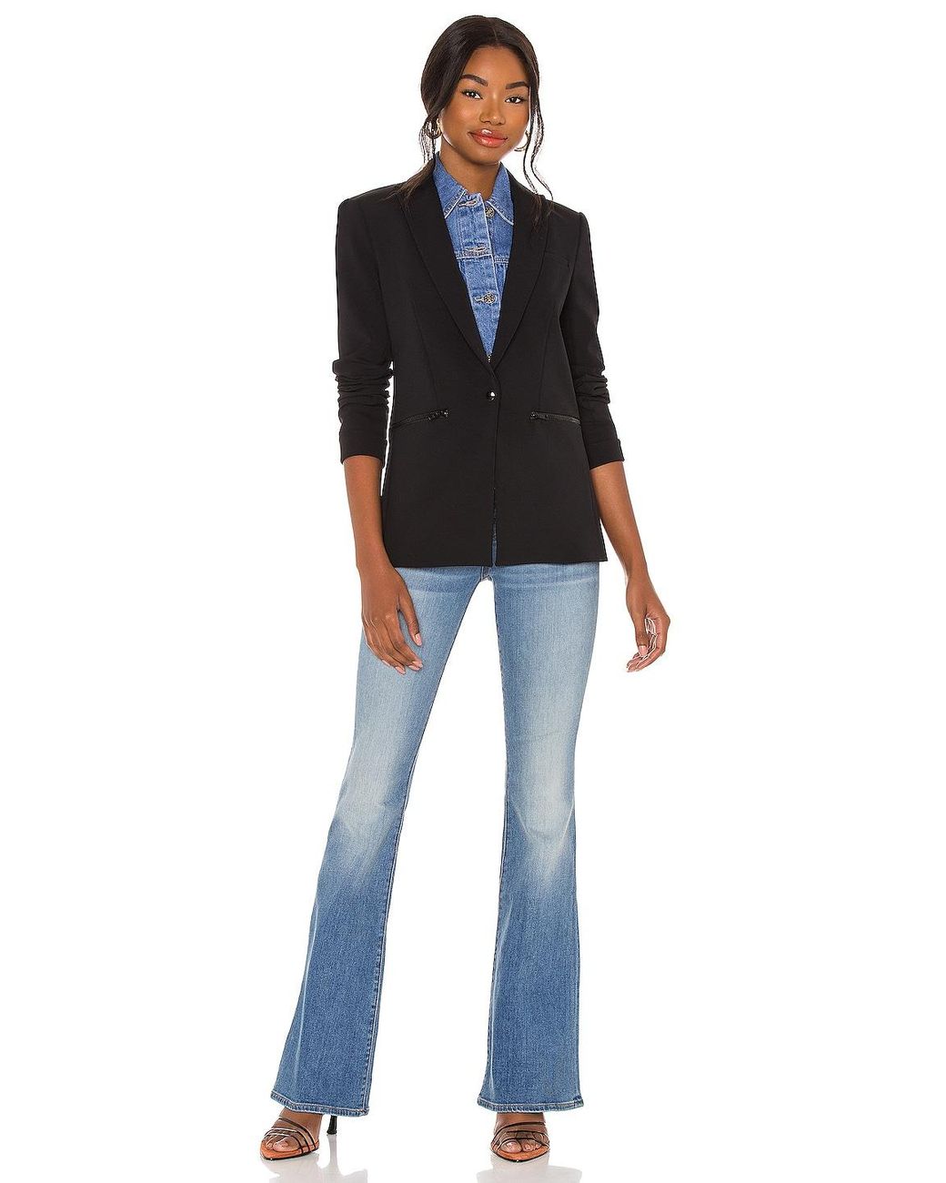 veronica beard denim dickey