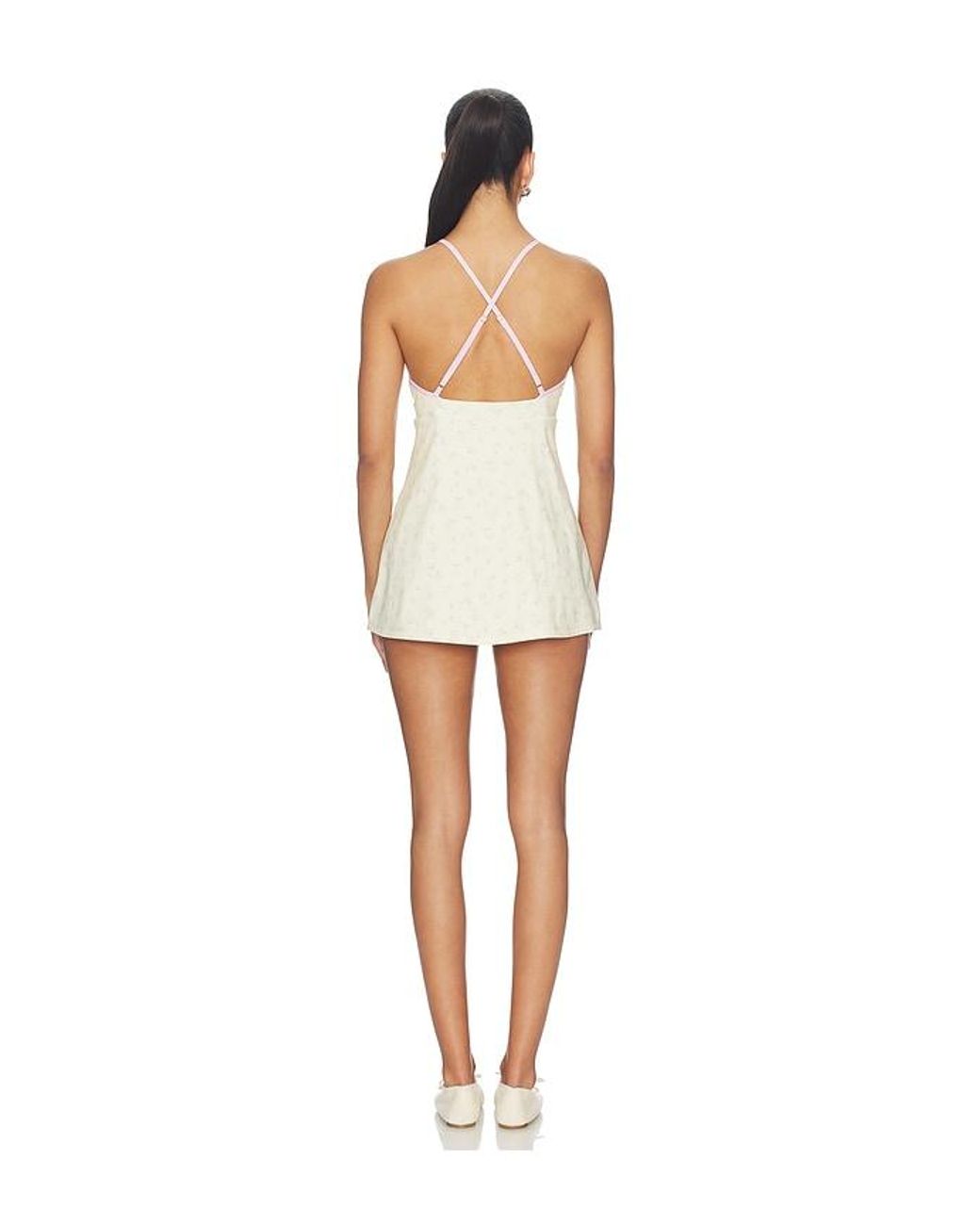 LoveShackFancy White Lashinda Dress