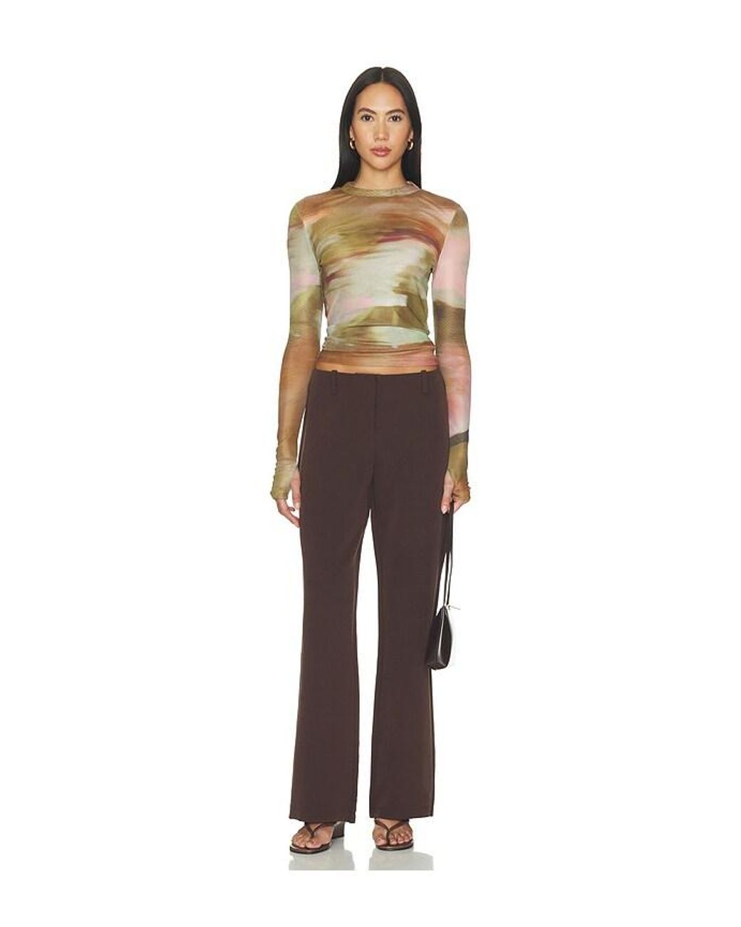 Madison The Label Brown Brooke Pants
