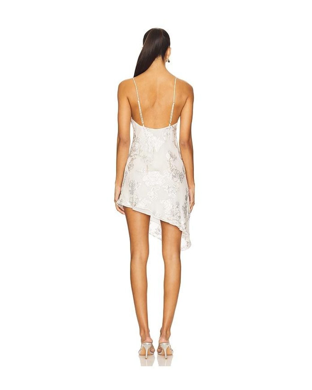 House of Harlow 1960 White X Revolve Faye Mini Dress