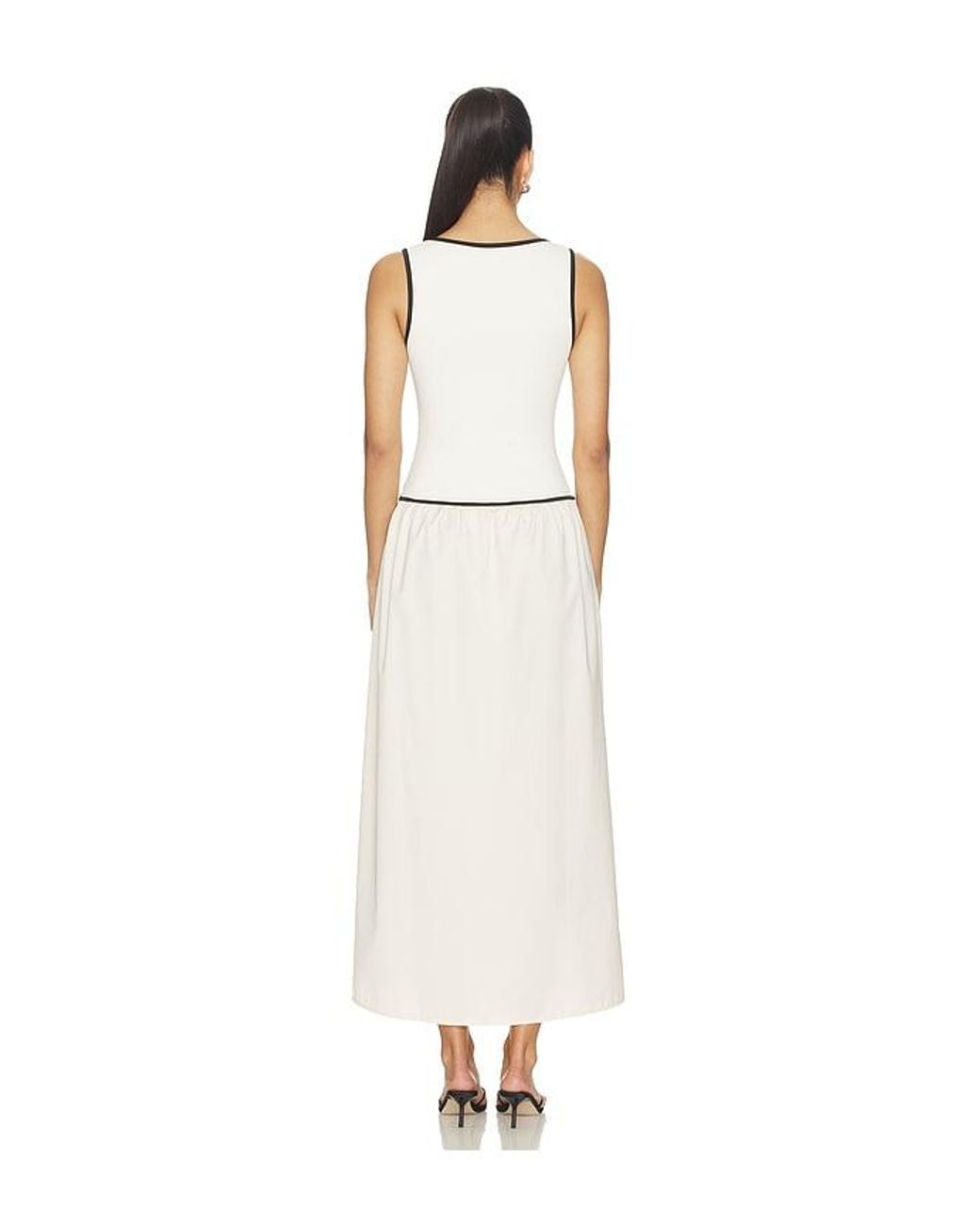 ALL THE WAYS White Alicia Maxi Dress