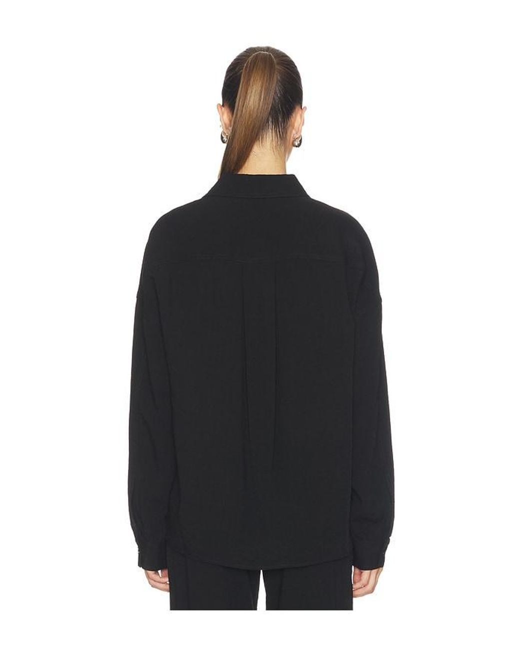 EB DENIM Black Adeline Button Down Shirt