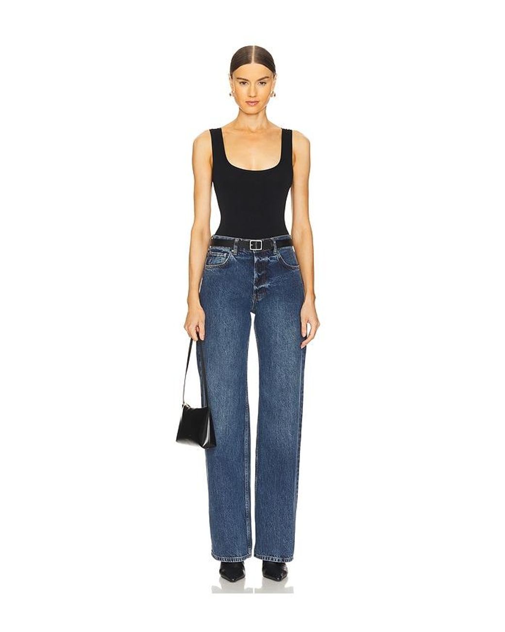 ÉTERNE Blue Tank Bodysuit