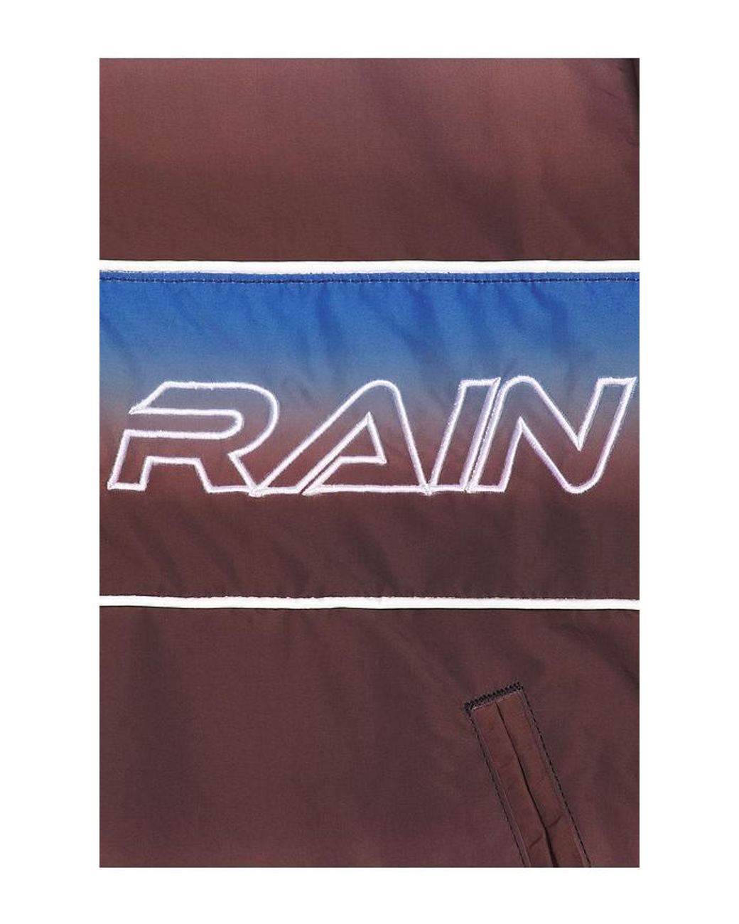 Ryoko Rain Blue Gradient Track Jacket for men