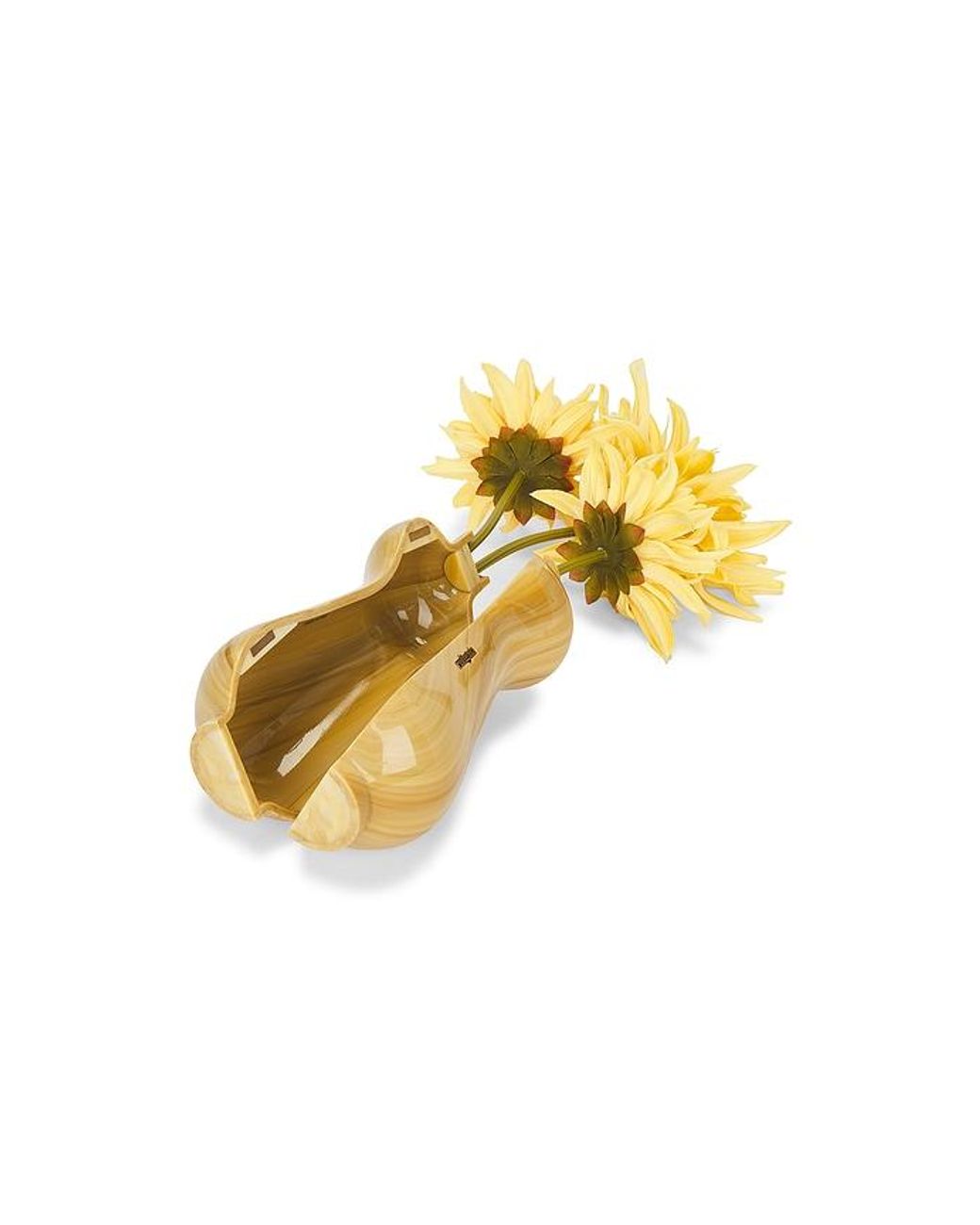 Cult Gaia Yellow Dee Dee Clutch