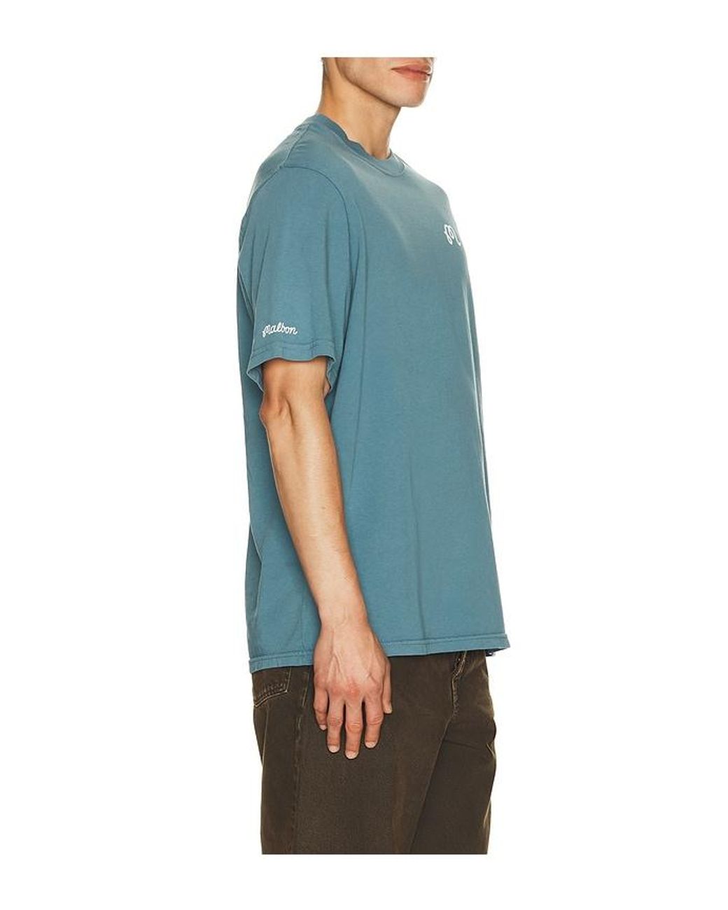 Malbon Blue Bermuda Tee for men