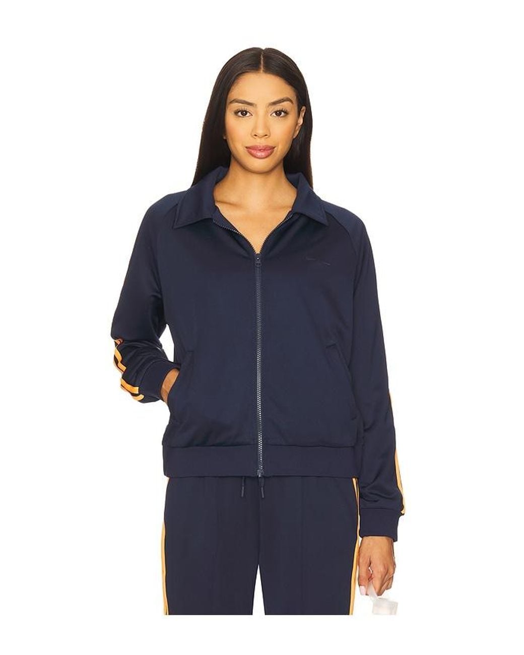 The Upside Blue Vitesse Pari Zip Jacket