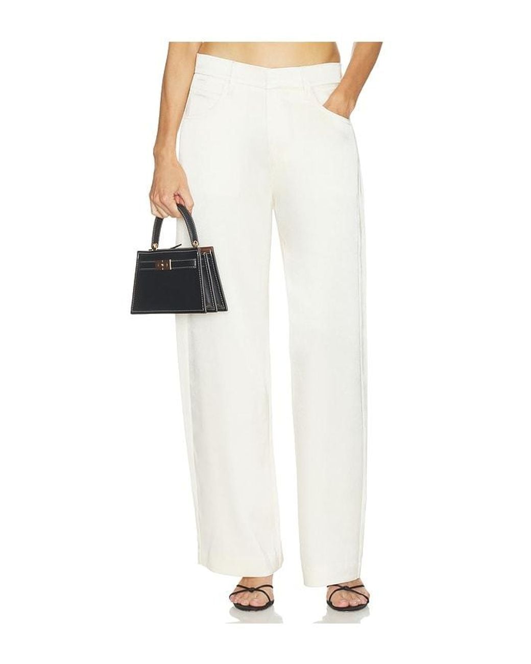 Citizens of Humanity White Brynn Trouser