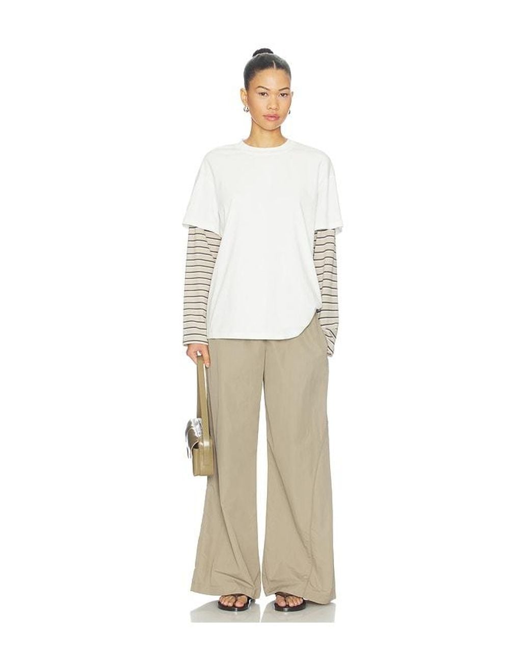 superdown White Azariah Long Sleeve Top