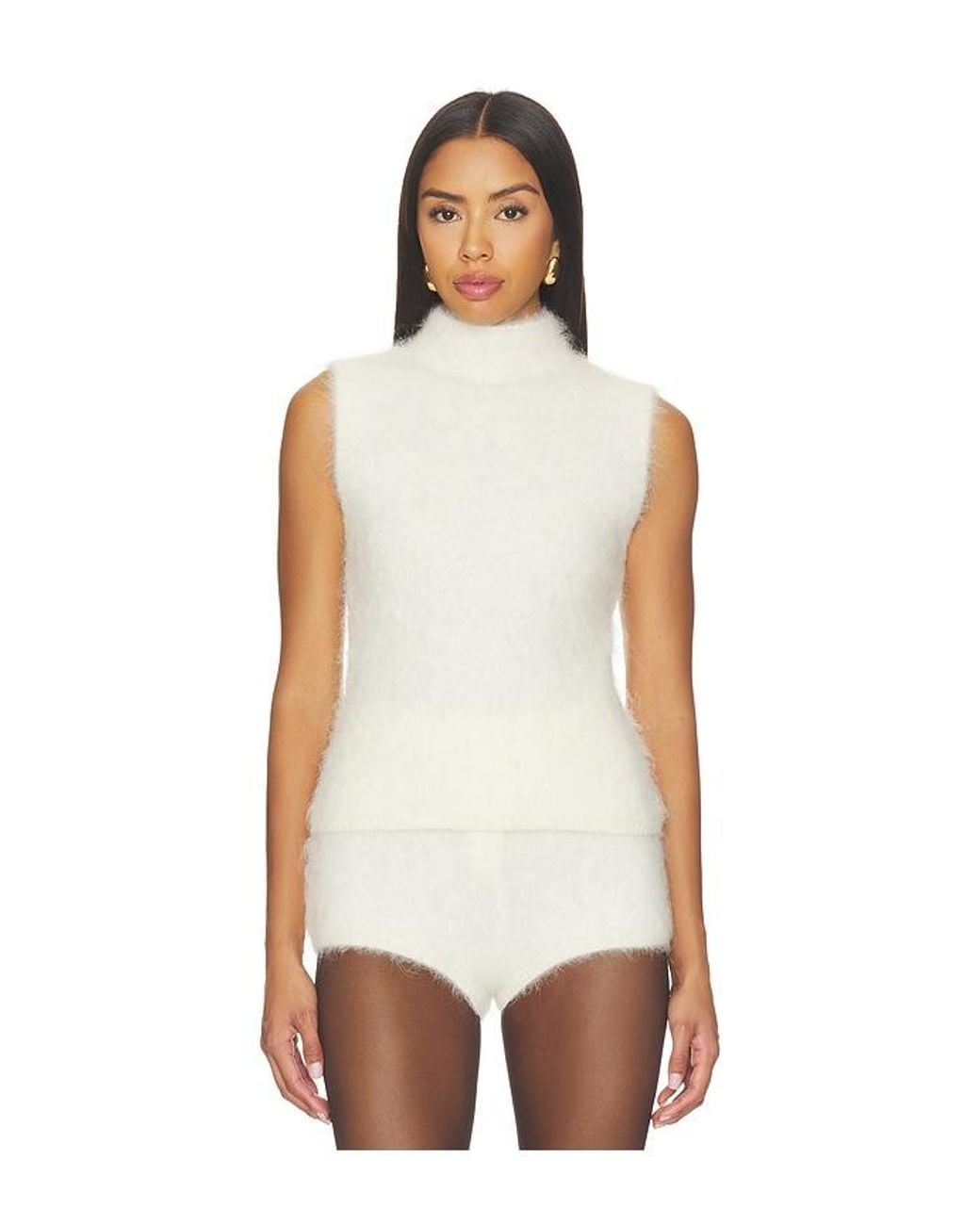 Lamarque White Lomita Top