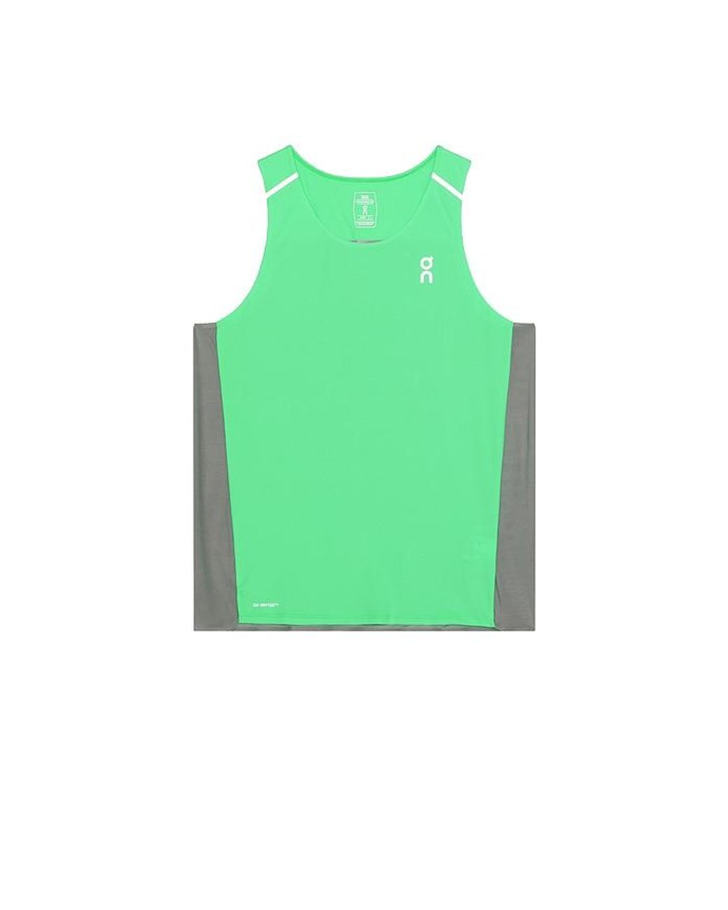 On Shoes Green Performance Tank for men