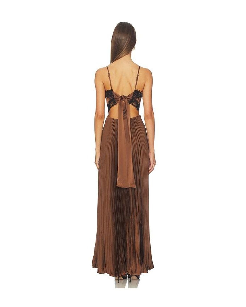 Astr Brown Andy Dress