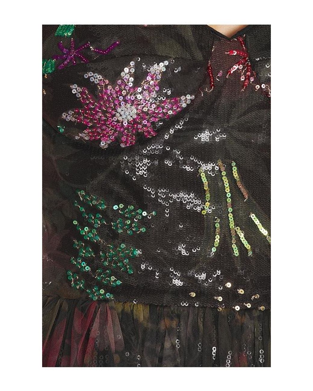 AFEW Rahul Mishra Multicolor Rahul Mishra Plantopia Gown