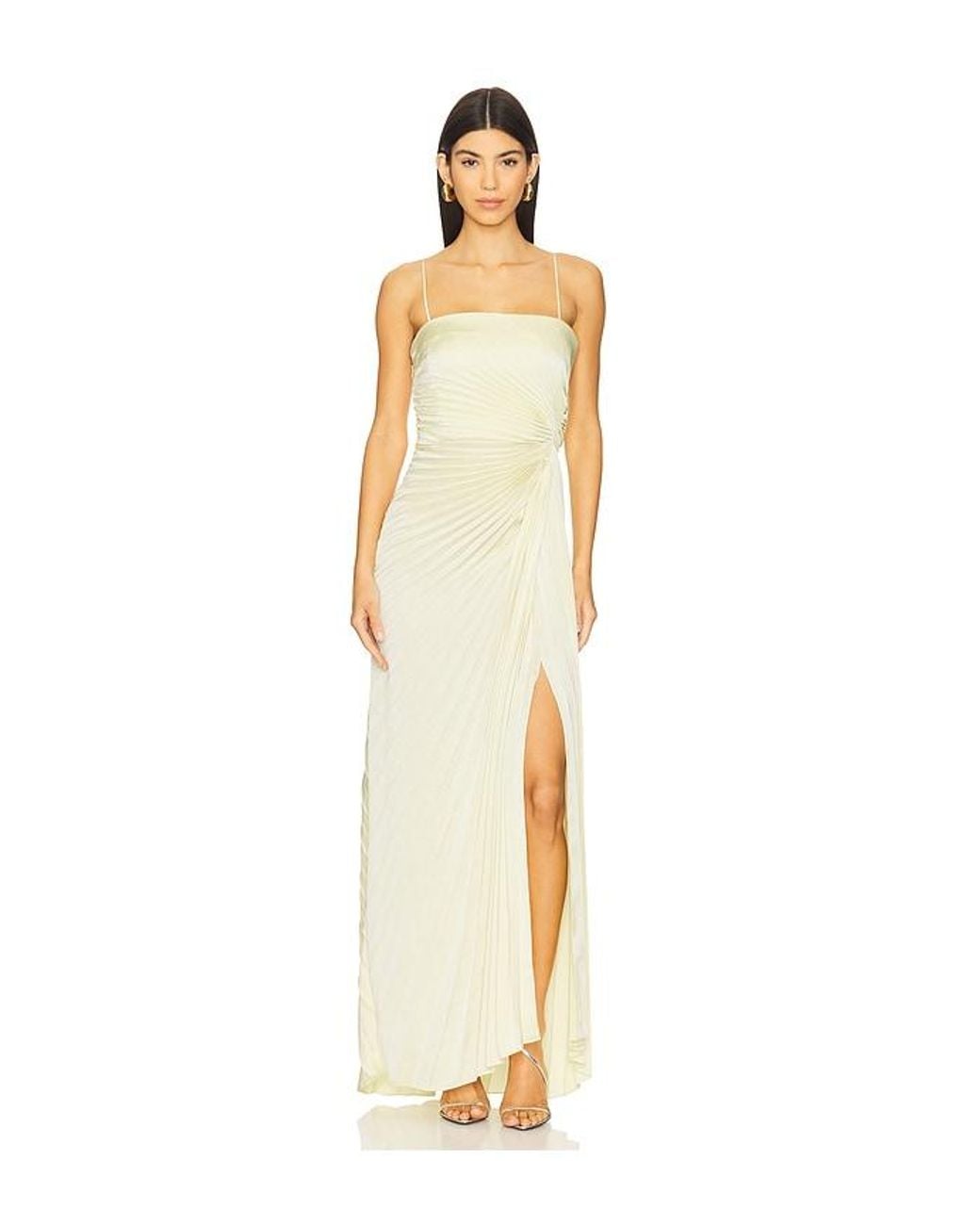 A.L.C. Metallic Layla Gown