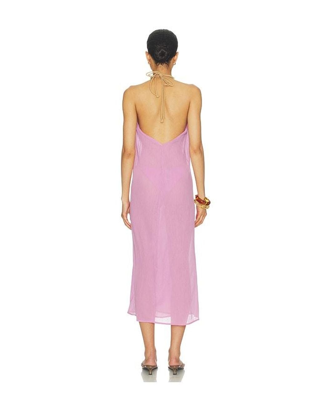 ViX Pink Cloe Long Cover Up