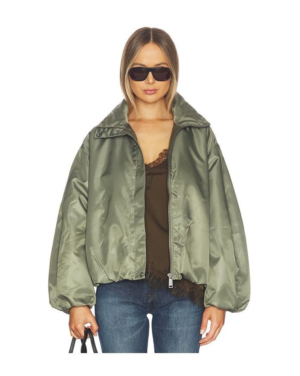 Anine Bing Green Cyrus Jacket
