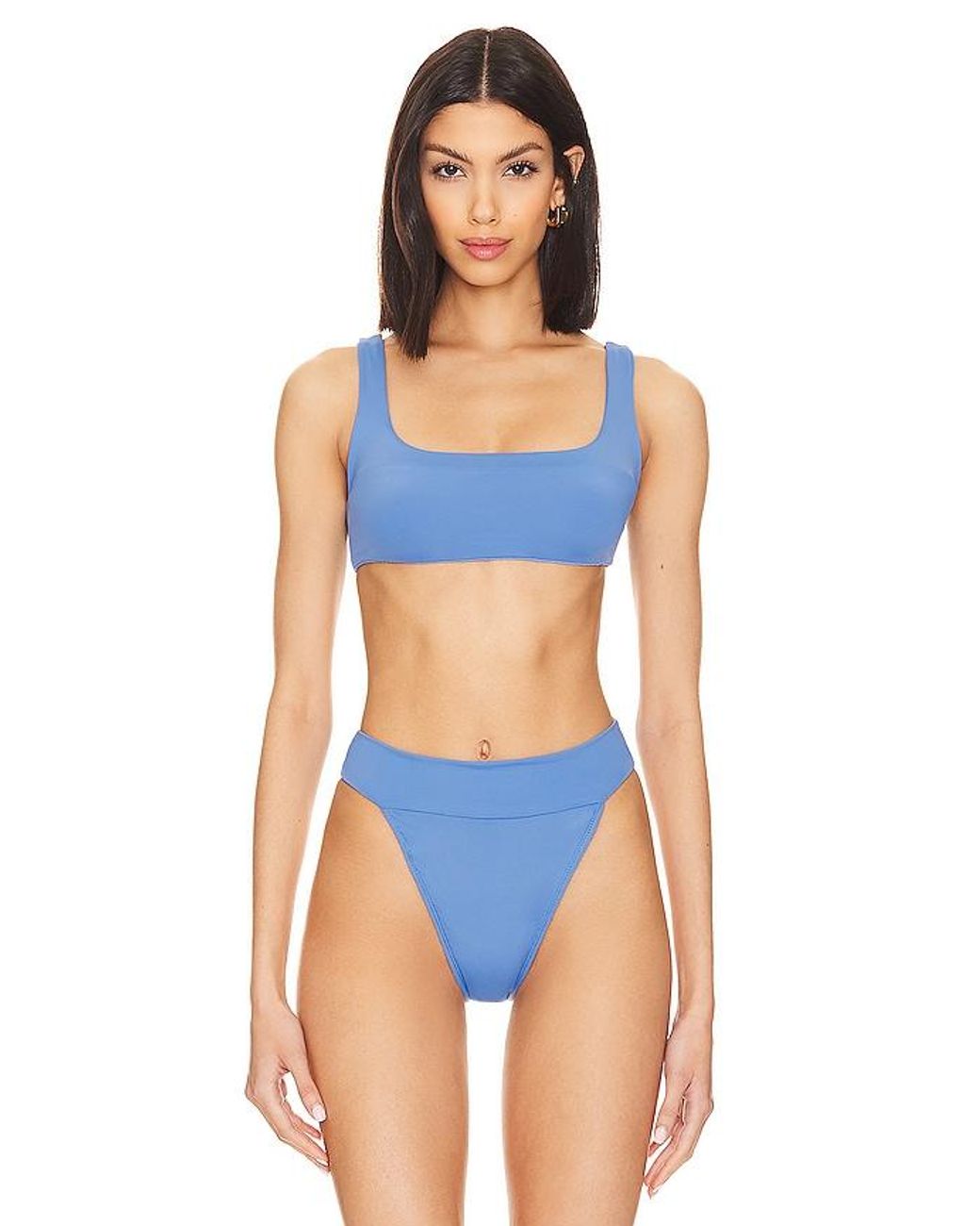 KYA Blue Jayce Reversible Bikini Top