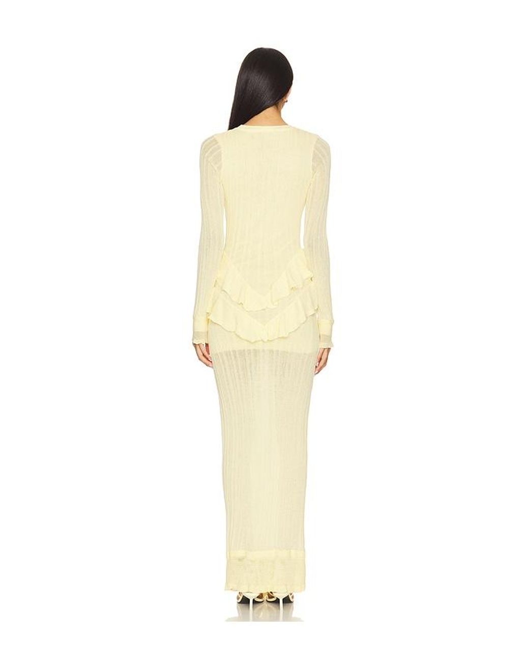 YELLOW THE LABEL Multicolor Presley Knit Dress