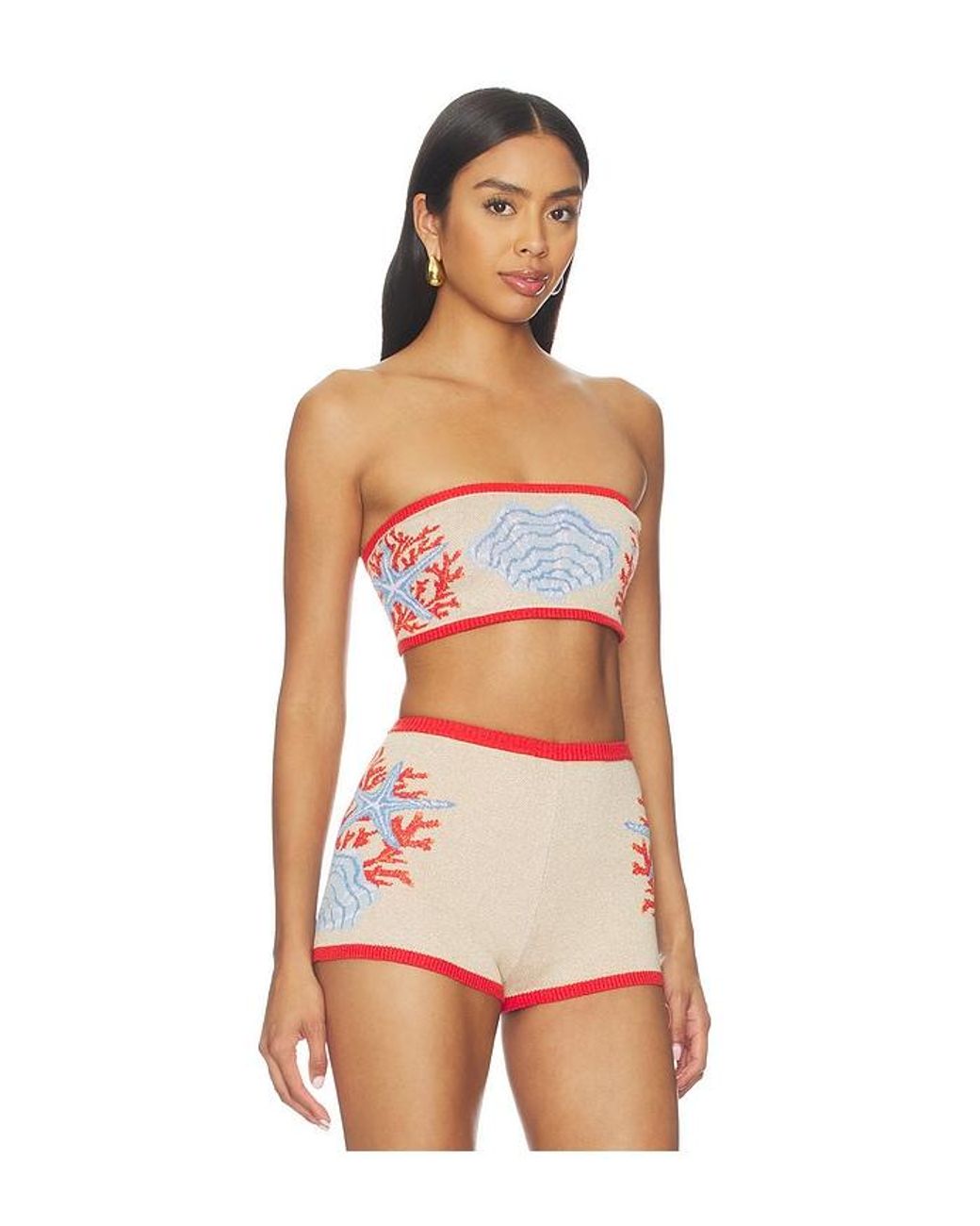 retroféte Multicolor Aralyn Knit Bandeau