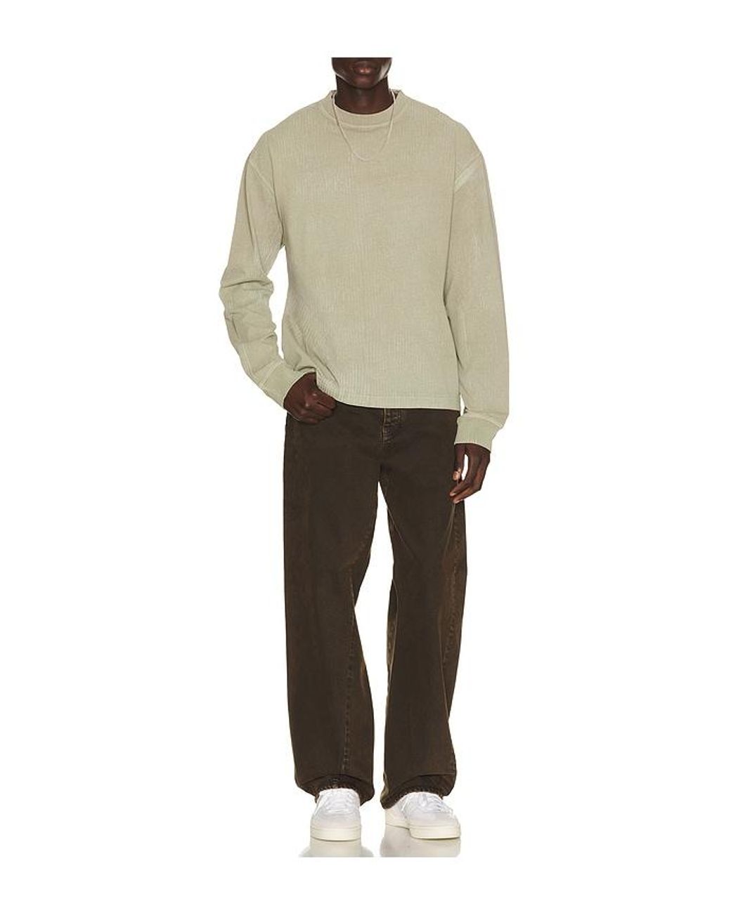 Agolde Natural Long Sleeve Asha Shirt for men