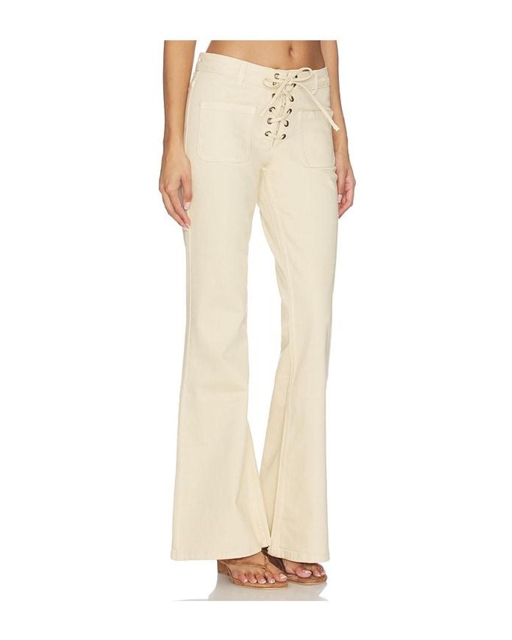 Rafa Jeans en Cream Ba&sh en coloris Natural