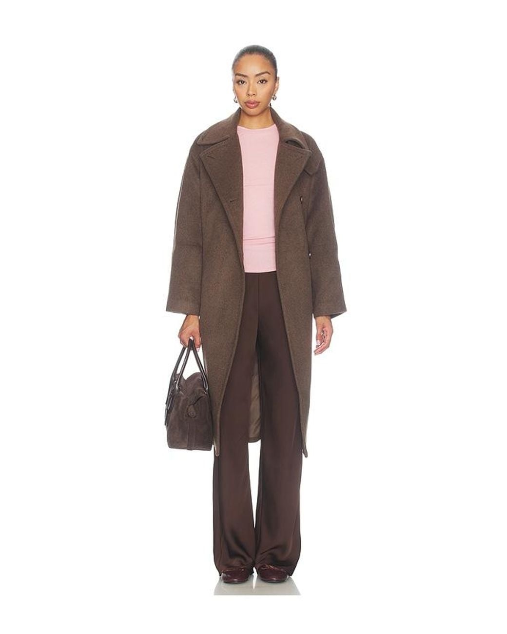 Elodie the Label Brown Genesis Coat
