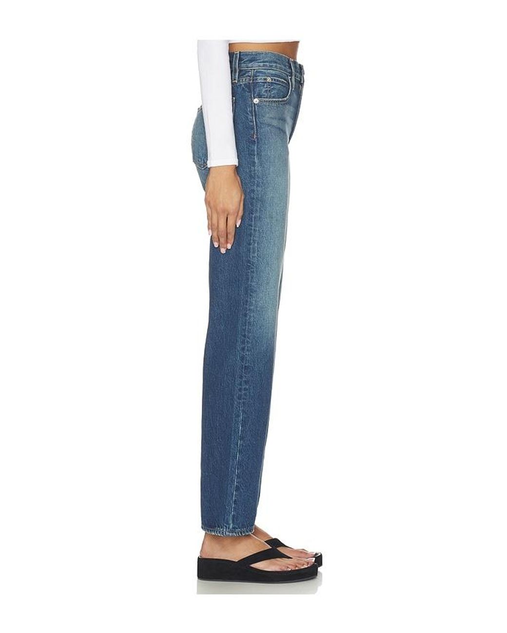 SLVRLAKE Denim Blue Kendra Jeans