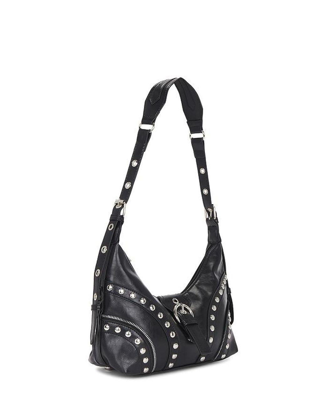 petit moments Black Buckle Up Bag