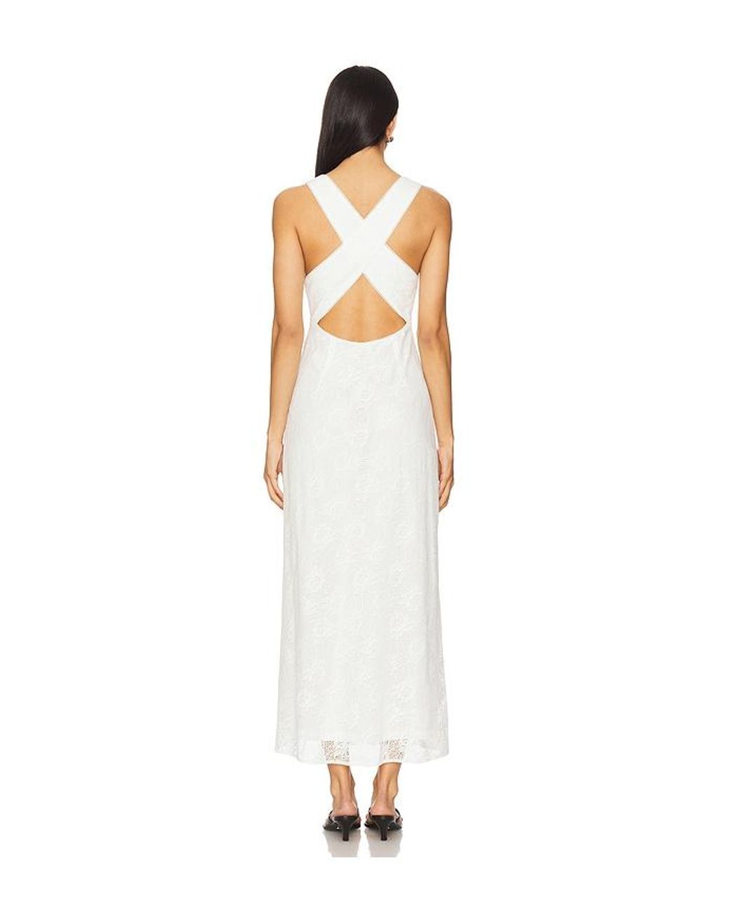 Nia White Tasha Dress