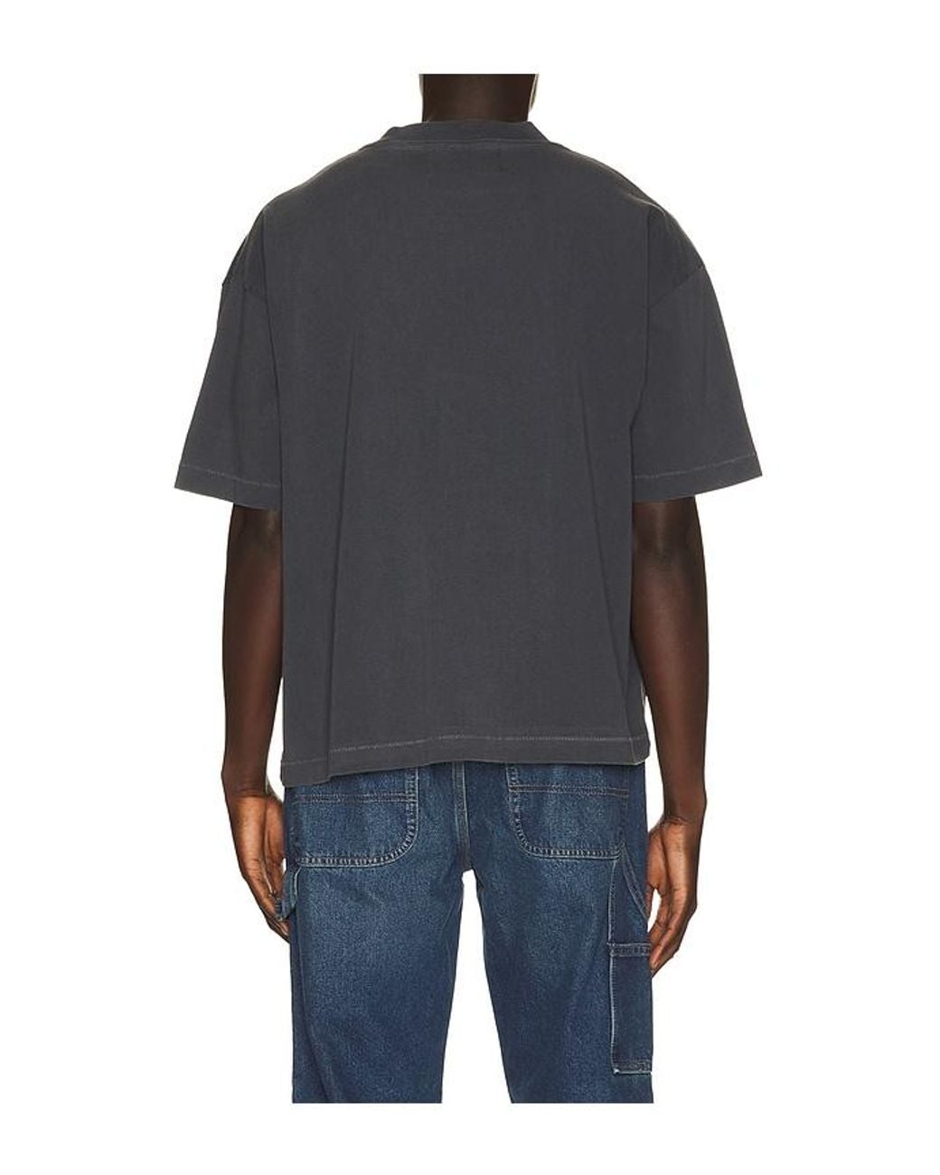 JUNGLES Blue Anxiety Flower Tee for men