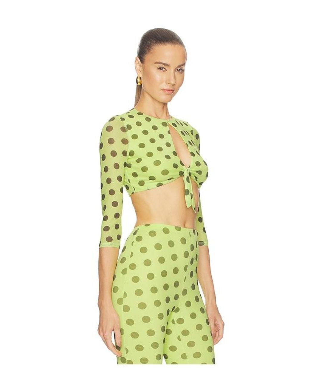 AFRM Green Oberteil Nisha