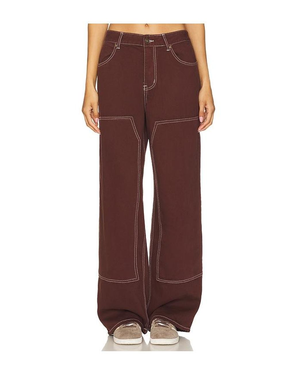 Lioness Brown Anchor Jeans
