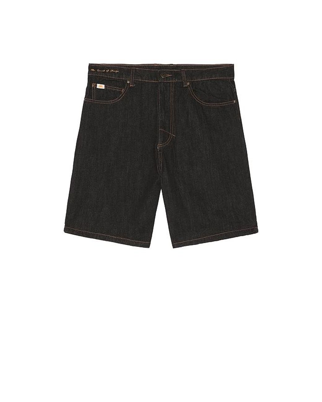 Rhythm Black Toby Denim Short for men