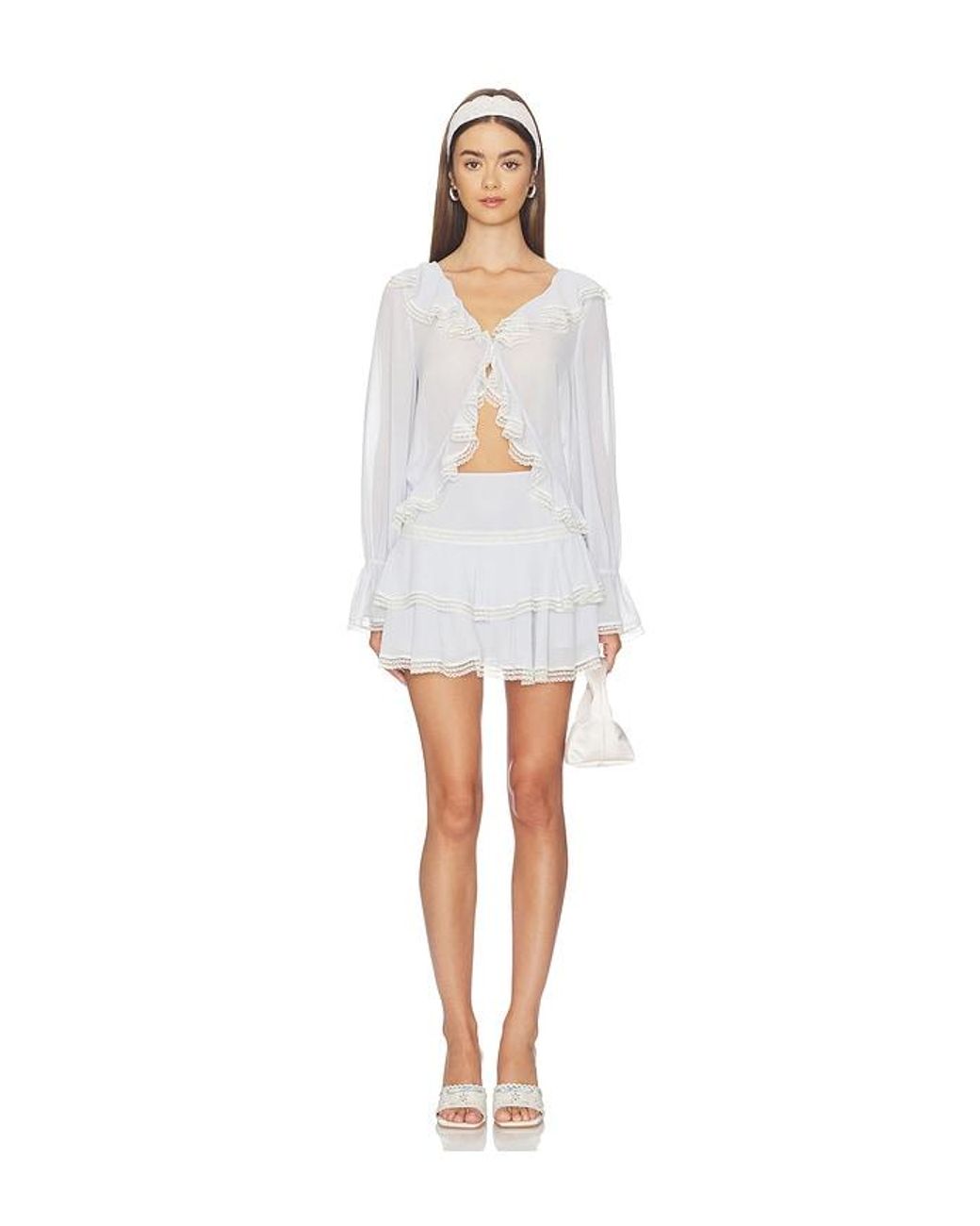 Tularosa White Solia Blouse