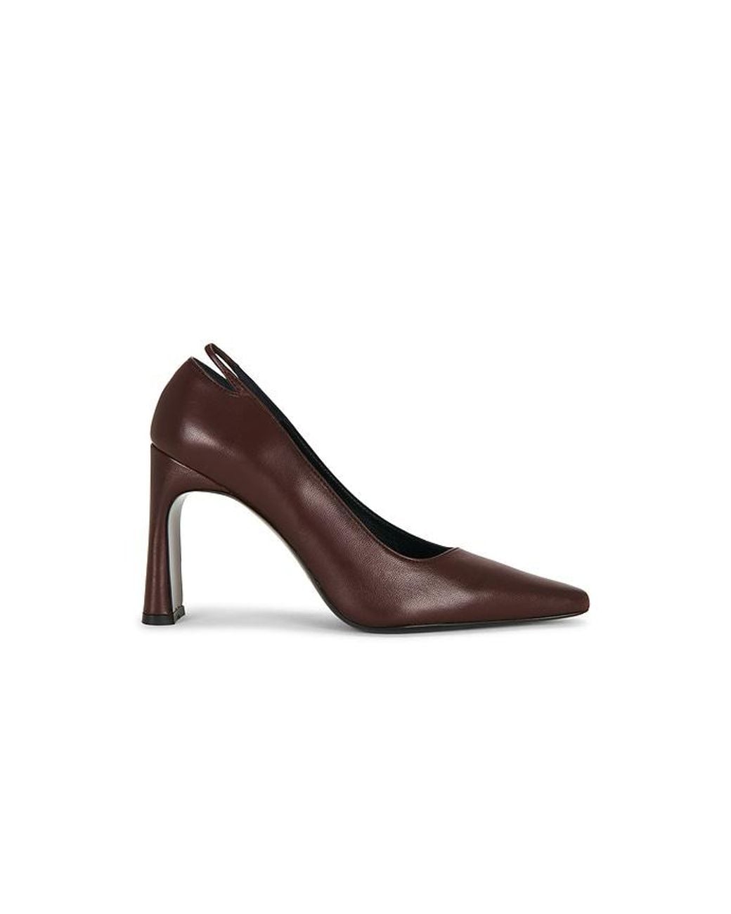 By Far Brown Diva Pump