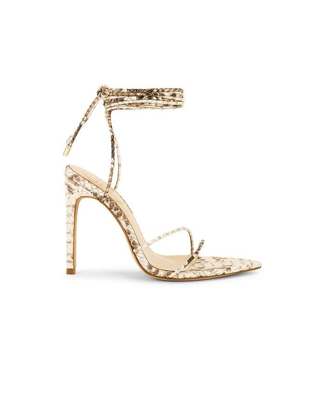 Michael Costello White X Revolve Diego Heel