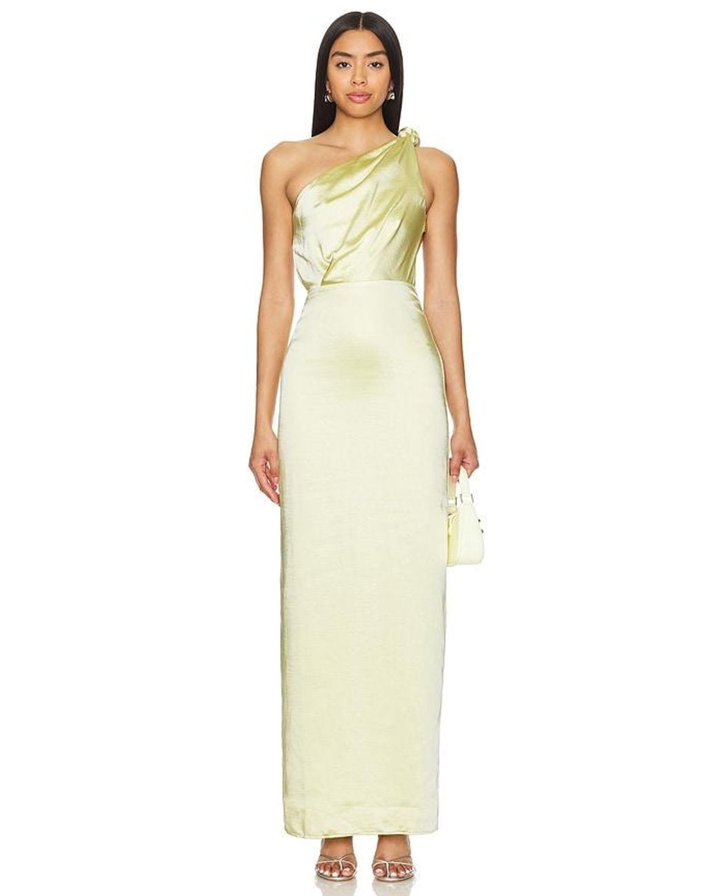 Lovers + Friends White Bella Gown
