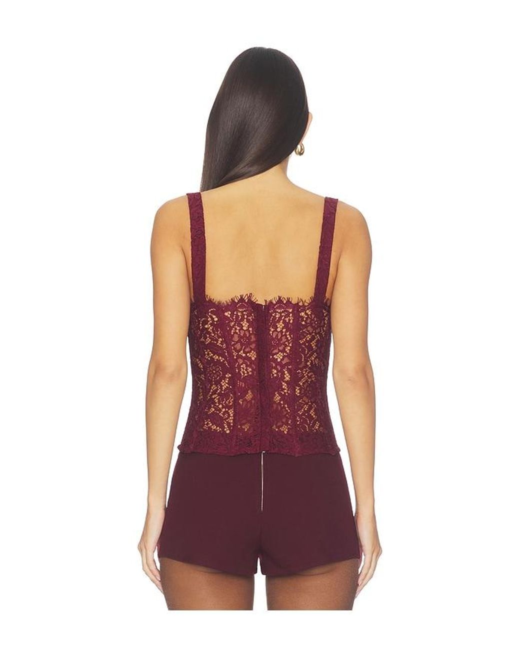 Lovers + Friends Red Hilly Top