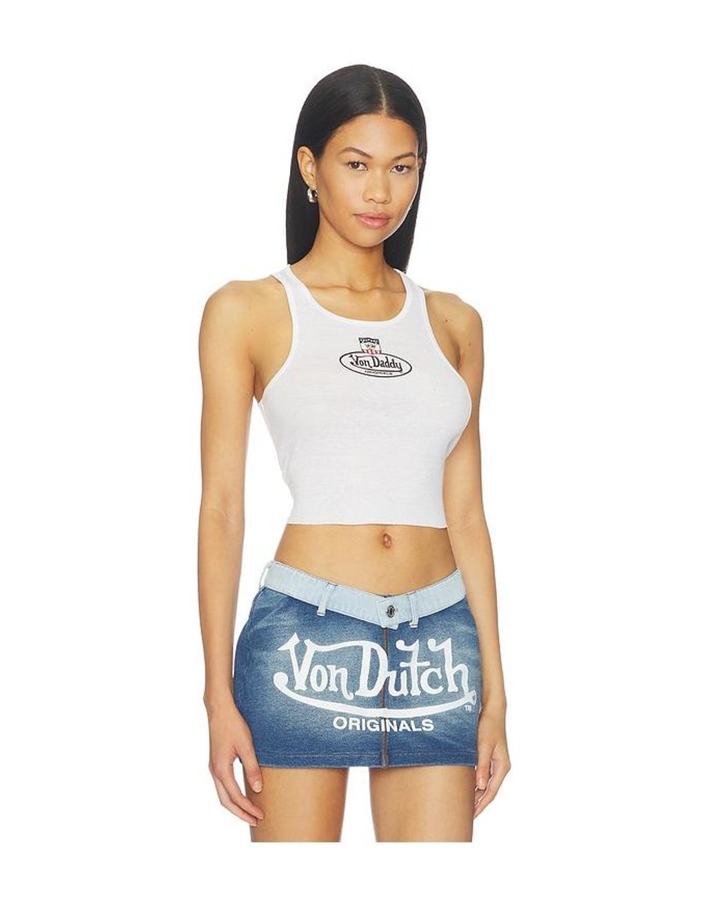 Boys Lie White X Von Dutch Von Daddy Beegee Tank