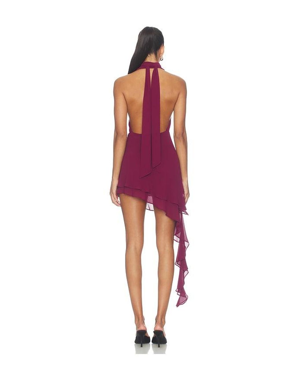 MAJORELLE Red Manuela Mini Dress