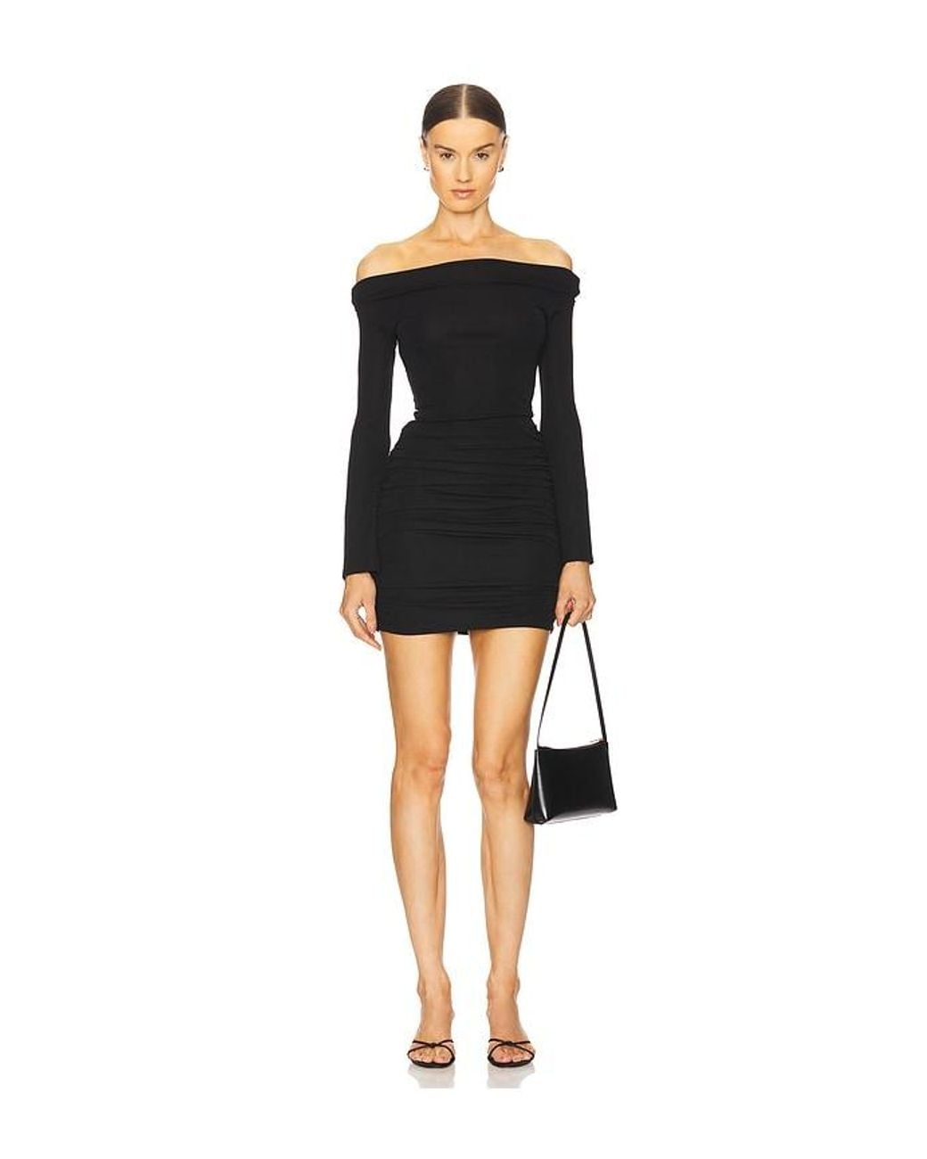 Nbd Lucienne Mini Dress in Black | Lyst