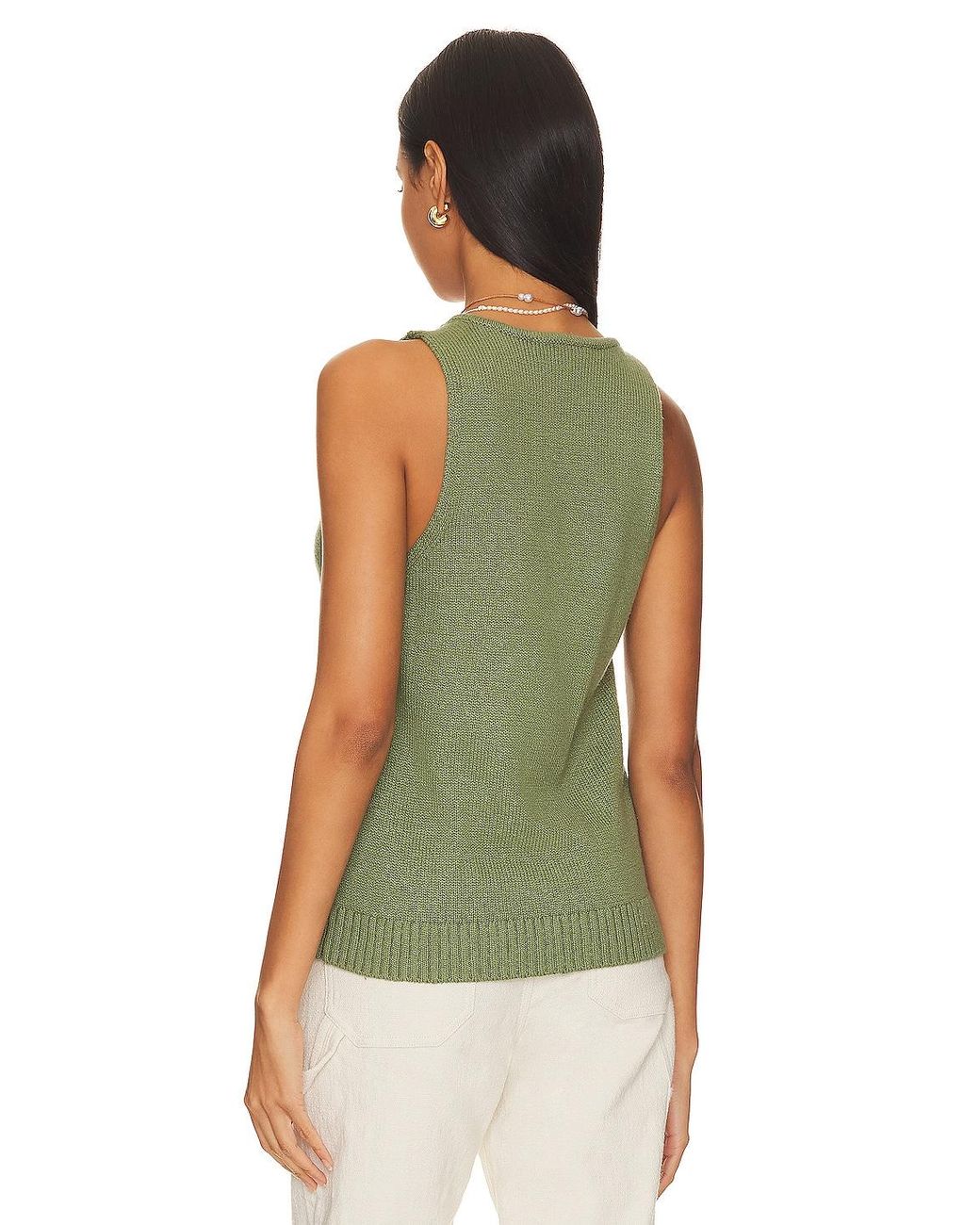 L'academie Kilah Vest in Green | Lyst