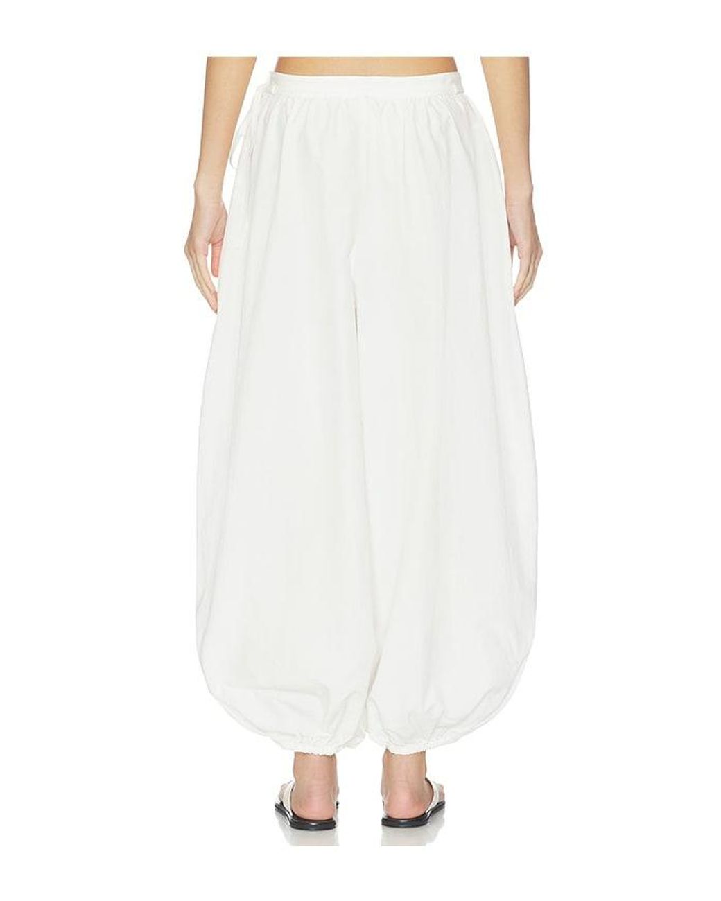 Polo Ralph Lauren White Cotton Standard Pants