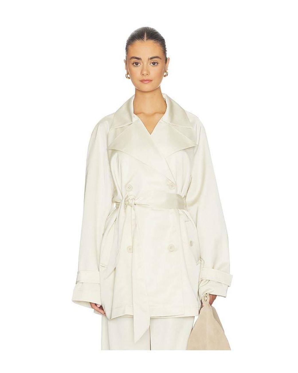 Lovers + Friends White Denver Jacket
