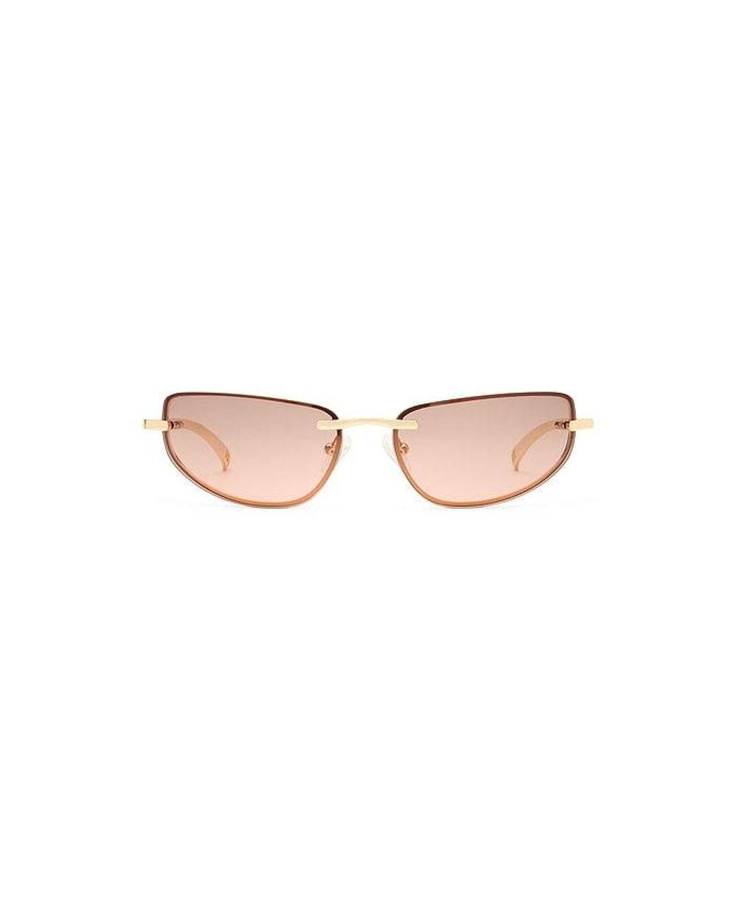Le Specs Metallic Bubbles Sunglasses
