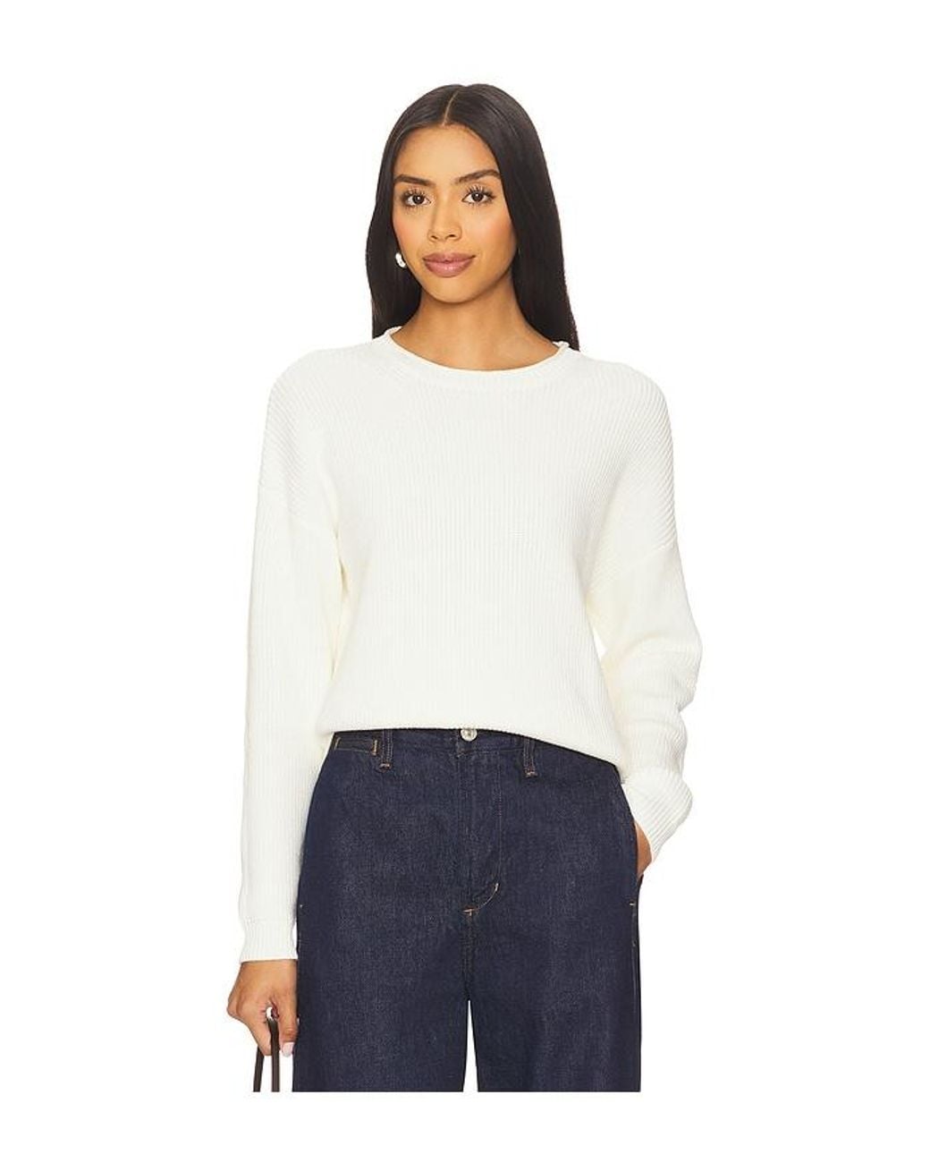 525 America White Daphne Pullover