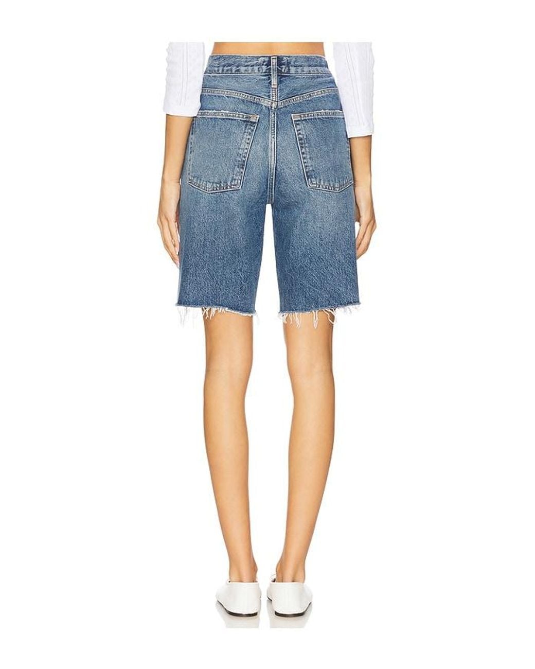 Agolde Blue 90's Short