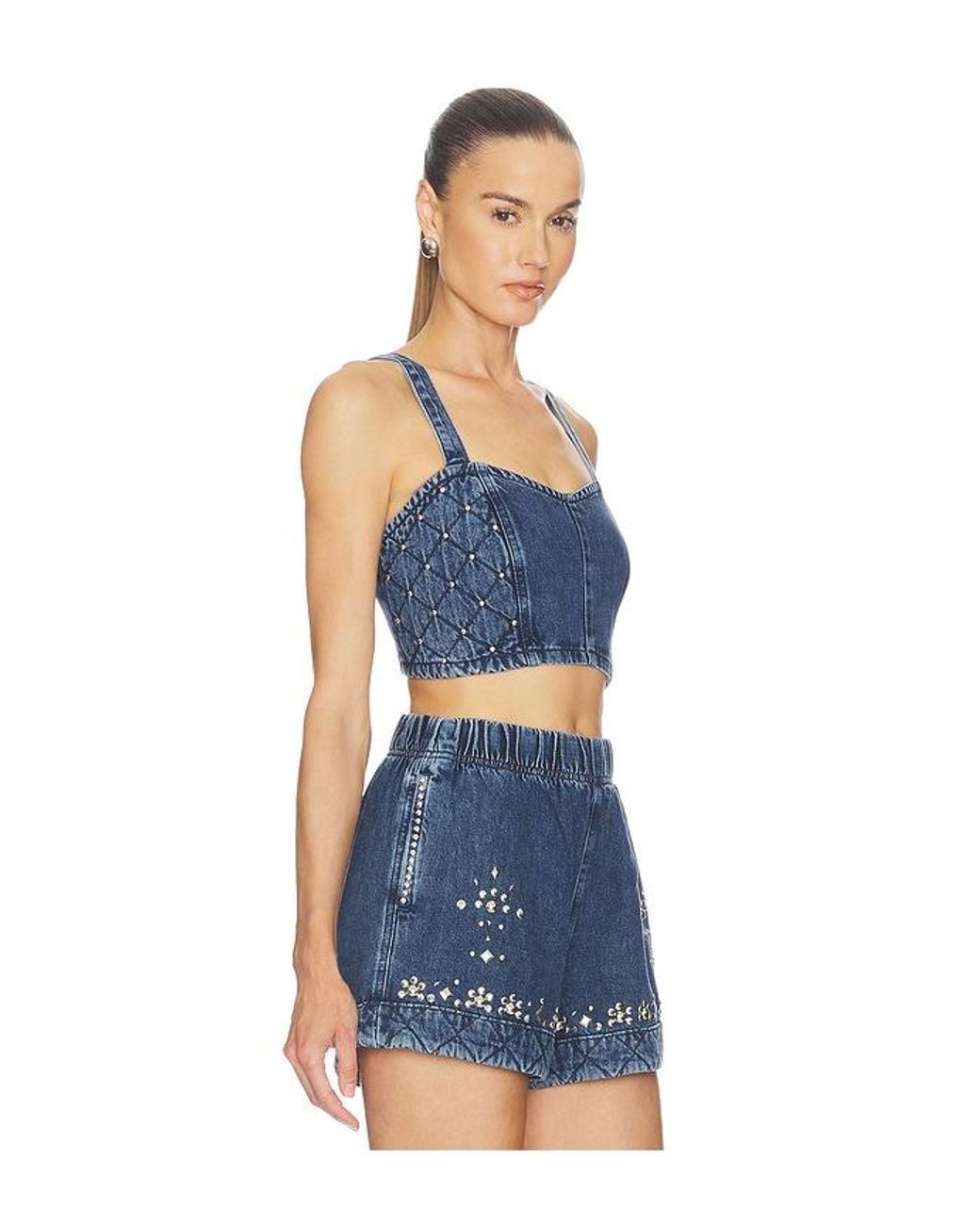 Hayley Menzies Blue Cyndi Top