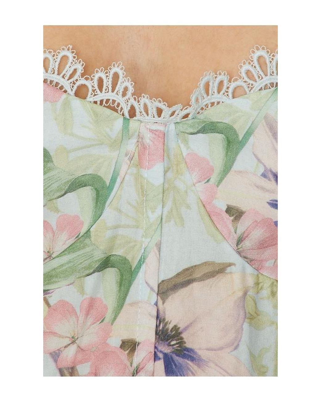 Charo Ruiz White Floret Top