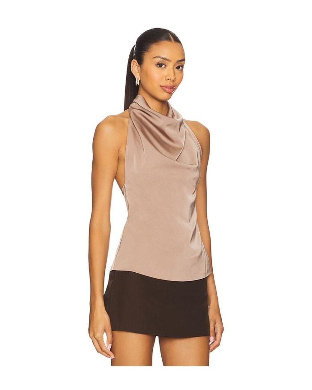 ALL THE WAYS Multicolor Beth Halter Top